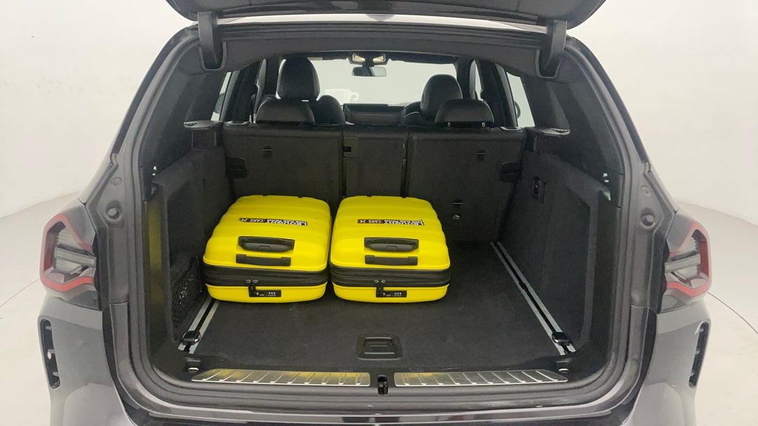 Boot Inside View with Luggage