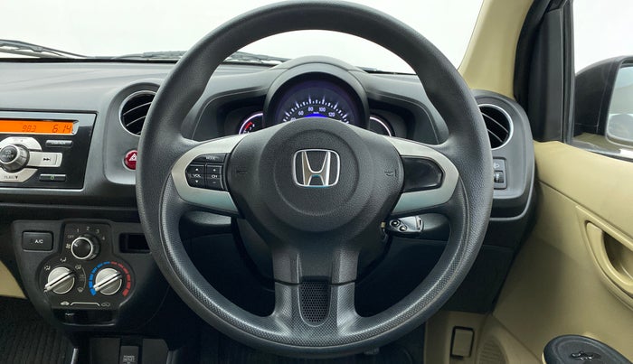 2016 Honda Amaze 1.2 SMT I VTEC, Petrol, Manual, 37,269 km, Steering Wheel Close Up