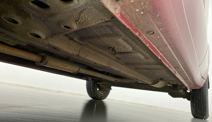 2017 Datsun Redi Go T (O), Petrol, Manual, 17,617 km, Right Side Underbody