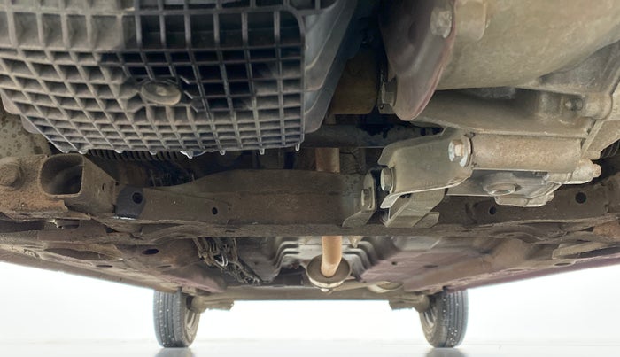 2017 Datsun Redi Go T (O), Petrol, Manual, 17,617 km, Front Underbody