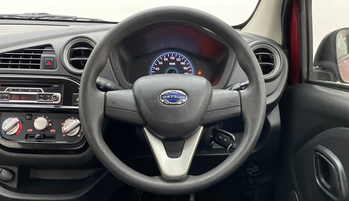 2017 Datsun Redi Go T (O), Petrol, Manual, 17,617 km, Steering Wheel Close Up