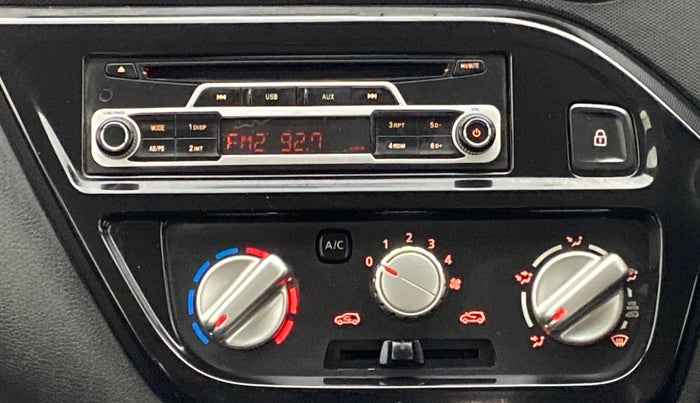 2017 Datsun Redi Go T (O), Petrol, Manual, 17,617 km, Infotainment System