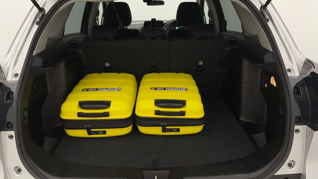 Boot Inside View with Luggage