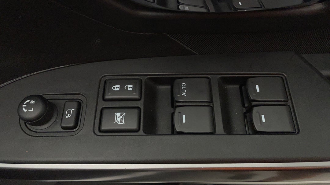 Drivers Side Door Panel Controls