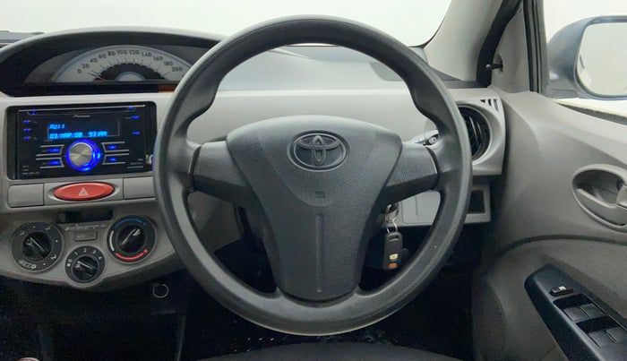 2011 Toyota Etios G, Petrol, Manual, 21,963 km, Steering Wheel Close Up