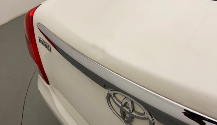 2011 Toyota Etios G, Petrol, Manual, 21,963 km, Dicky (Boot door) - Slightly dented