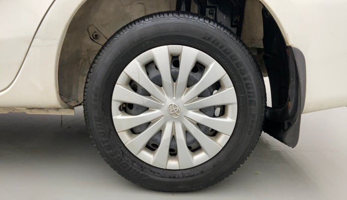 2011 Toyota Etios G, Petrol, Manual, 21,963 km, Left Rear Wheel