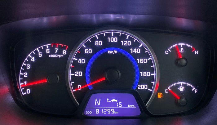2015 Hyundai Grand i10 ASTA AT 1.2 KAPPA VTVT, Petrol, Automatic, 81,360 km, Odometer Image