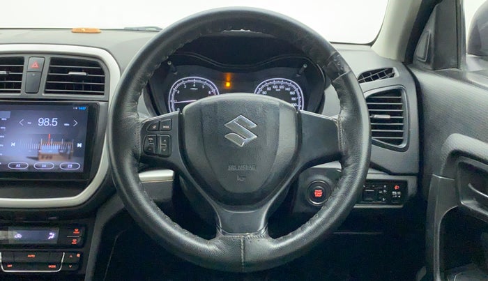 2020 Maruti Vitara Brezza VXI, Petrol, Manual, 14,902 km, Steering Wheel Close Up