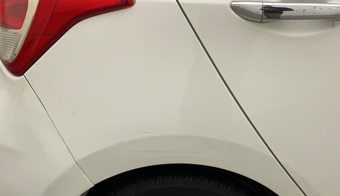 2017 Hyundai Grand i10 ASTA 1.2 KAPPA VTVT, Petrol, Manual, 64,605 km, Right quarter panel - Minor scratches