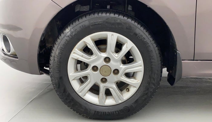 2017 Tata Tiago XZ PETROL, Petrol, Manual, 1,03,107 km, Left Front Wheel