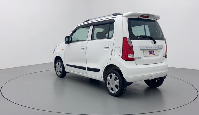 2018 Maruti Wagon R 1.0 VXI AMT, Petrol, Automatic, 35,552 km, Left Back Diagonal (45- Degree) View