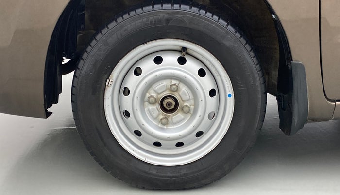 2014 Maruti Wagon R 1.0 LXI CNG, CNG, Manual, 81,081 km, Left Front Wheel