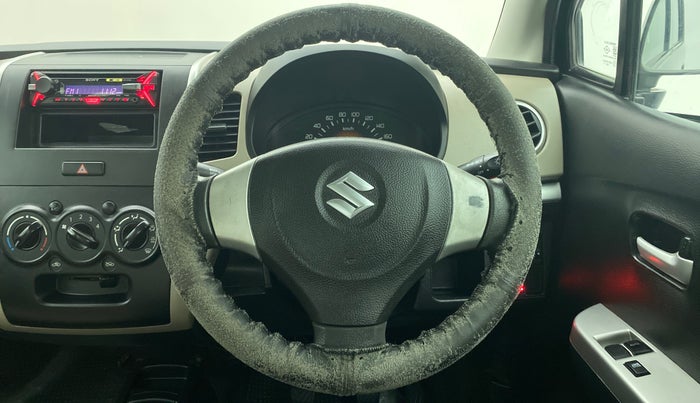 2014 Maruti Wagon R 1.0 LXI CNG, CNG, Manual, 81,081 km, Steering Wheel Close Up