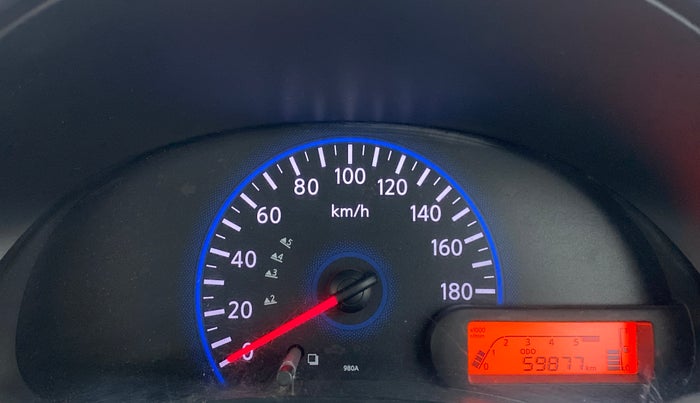 2015 Datsun Go Plus T, Petrol, Manual, 59,877 km, Odometer Image