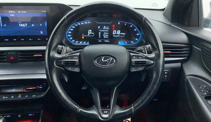 2021 Hyundai NEW I20 N LINE N8 1.0 TURBO GDI DCT, Petrol, Automatic, 13,903 km, Steering Wheel Close Up