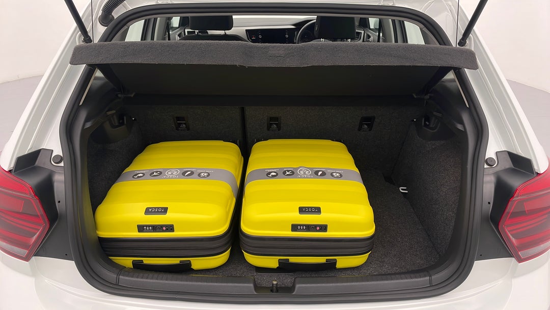 Boot Inside View with Luggage