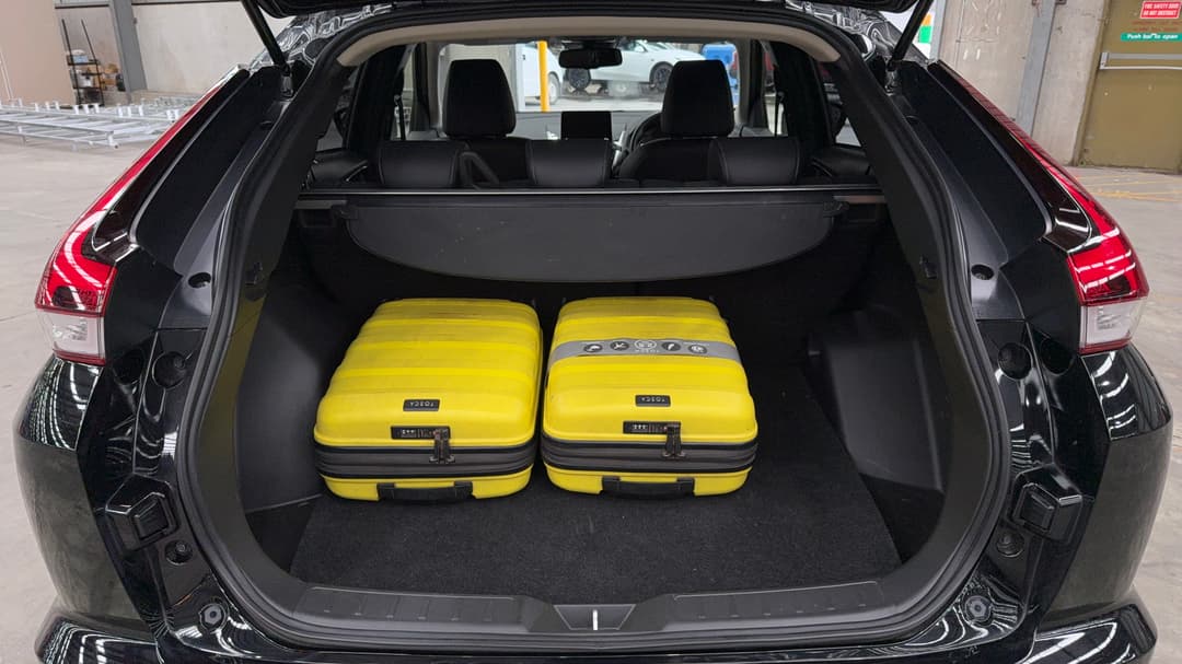 2022 Mitsubishi Eclipse Cross Aspire (2WD), Automatic, 69448 km, Boot Inside View with Luggage