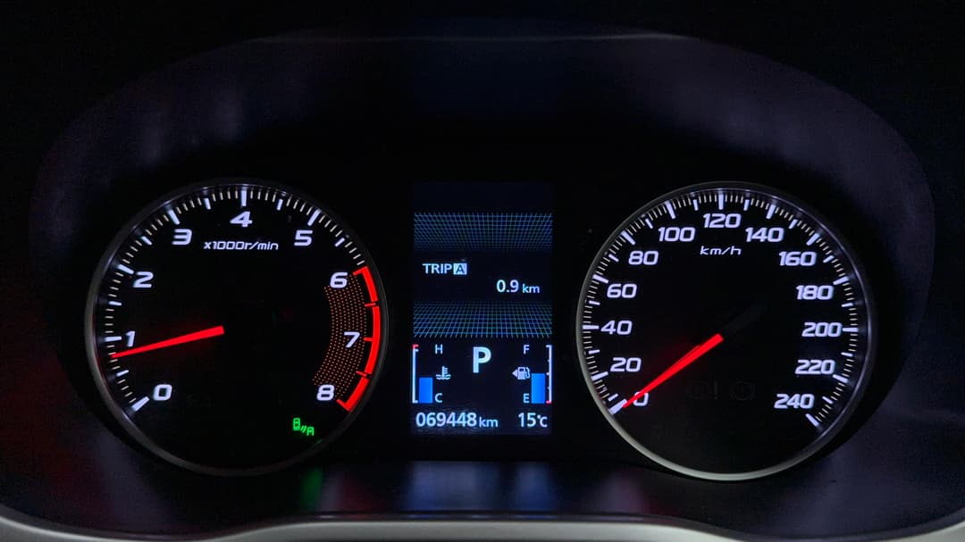 2022 Mitsubishi Eclipse Cross Aspire (2WD), Automatic, 69448 km, Odometer View