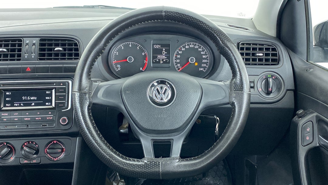 Steering Wheel Close Up