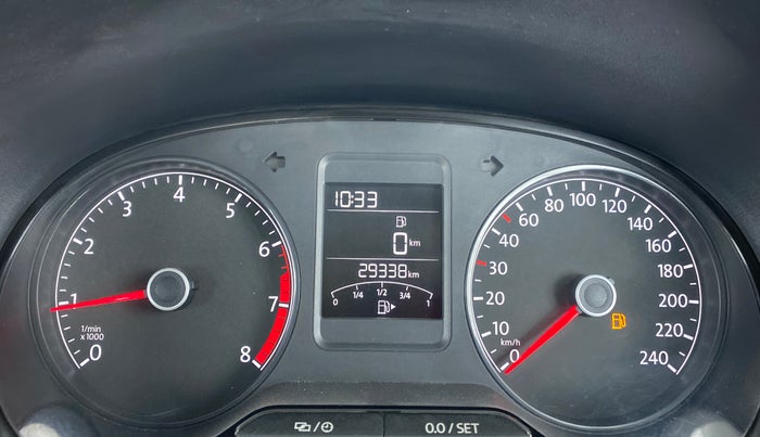 2017 Volkswagen Ameo COMFORTLINE 1.2, Petrol, Manual, 29,333 km, Odometer Image