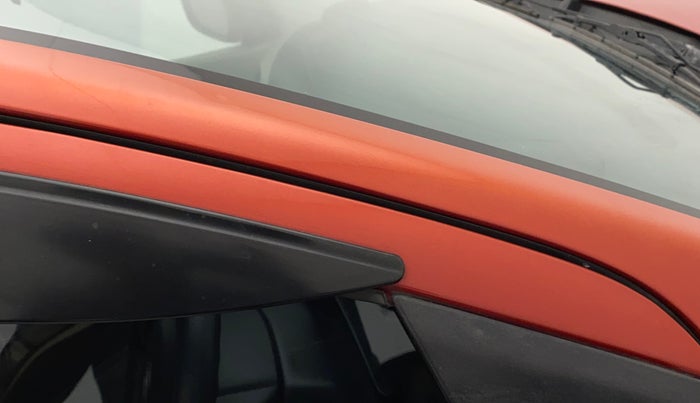 2016 Maruti Celerio VXI AMT, Petrol, Automatic, 58,326 km, Right A pillar - Paint is slightly faded