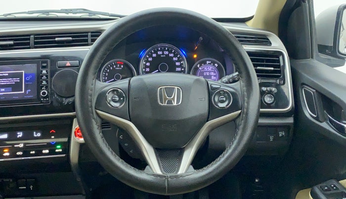 2017 Honda City V MT PETROL, Petrol, Manual, 70,348 km, Steering Wheel Close Up