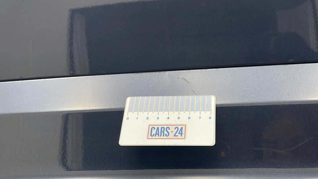 Bumper Rear Dent