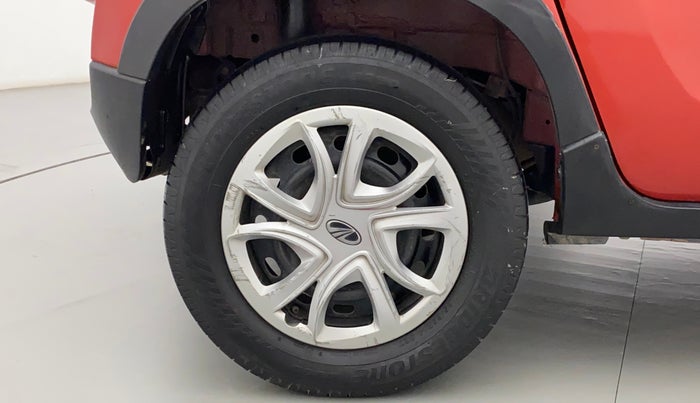 2017 Mahindra Kuv100 K4 6 STR, Petrol, Manual, 56,780 km, Right Rear Wheel