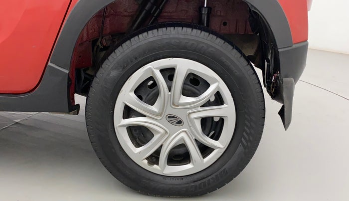 2017 Mahindra Kuv100 K4 6 STR, Petrol, Manual, 56,780 km, Left Rear Wheel