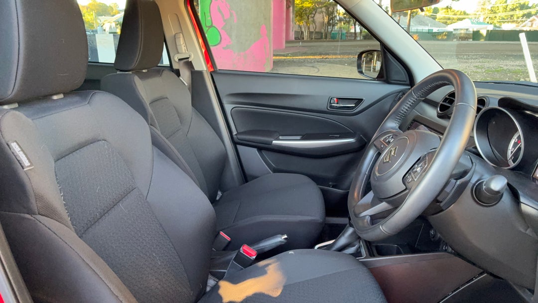 Right Side Front Door Cabin View