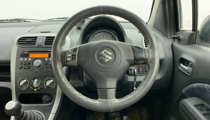 2012 Maruti Ritz ZXI, Petrol, Manual, 61,803 km, Steering Wheel Close Up