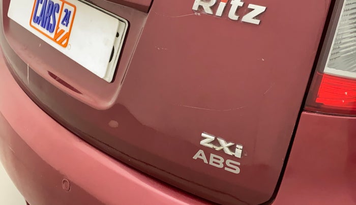 2012 Maruti Ritz ZXI, Petrol, Manual, 61,803 km, Dicky (Boot door) - Minor scratches