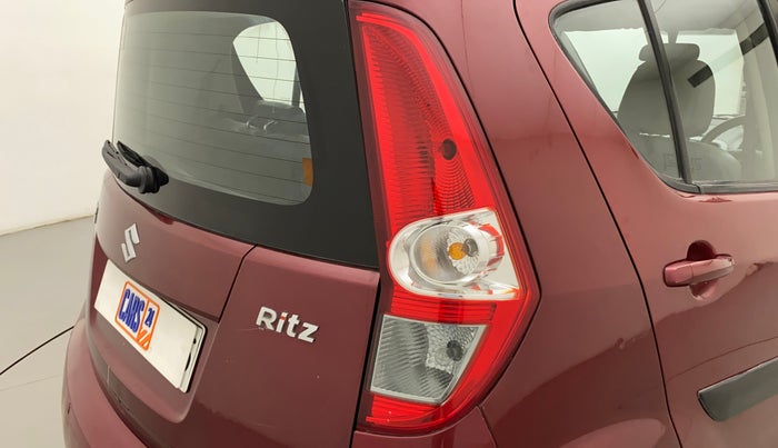 2012 Maruti Ritz ZXI, Petrol, Manual, 61,803 km, Right tail light - Minor scratches