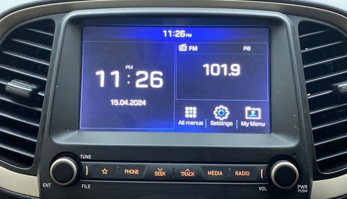 2019 Hyundai NEW SANTRO SPORTZ AMT, Petrol, Automatic, 24,794 km, Infotainment System