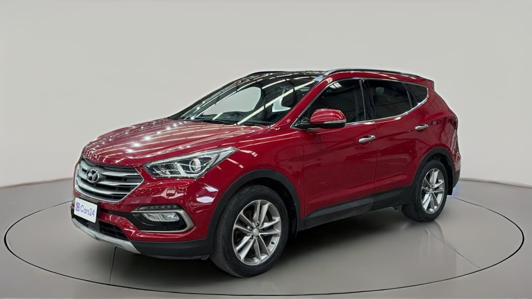 2017 Hyundai Santa Fe Highlander Crdi (4x4), Automatic, 115111 km, Left Front Diagonal (45- Degree) View