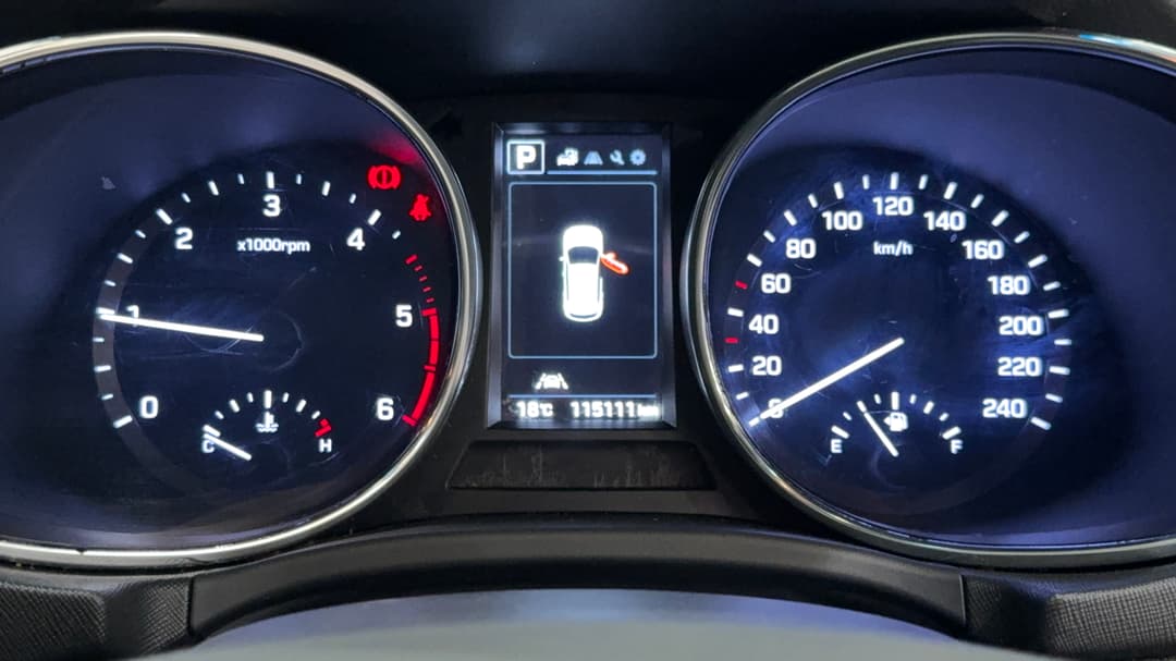 2017 Hyundai Santa Fe Highlander Crdi (4x4), Automatic, 115111 km, Odometer View
