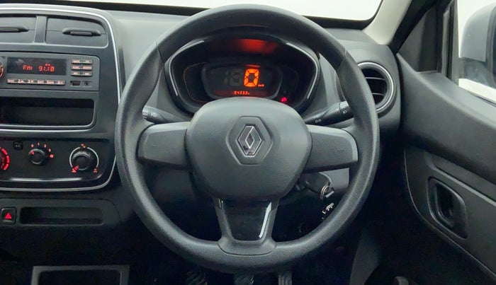 2018 Renault Kwid 1.0 RXL, Petrol, Manual, 9,401 km, Steering Wheel Close Up