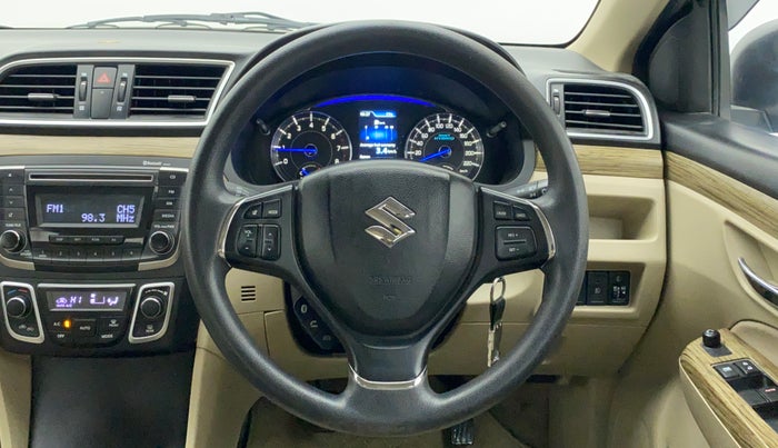 2018 Maruti Ciaz DELTA 1.5 SHVS VVT MT, Petrol, Manual, 29,219 km, Steering Wheel Close Up
