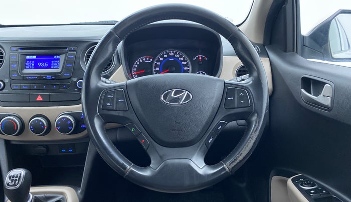 2013 Hyundai Grand i10 ASTA 1.2 KAPPA VTVT OPT, Petrol, Manual, 60,013 km, Steering Wheel Close Up
