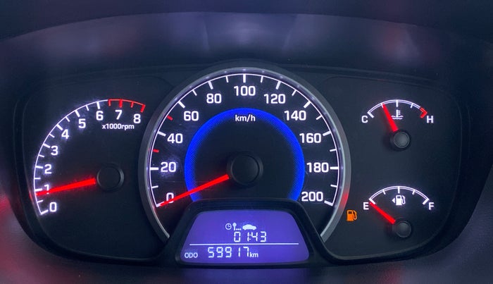 2013 Hyundai Grand i10 ASTA 1.2 KAPPA VTVT OPT, Petrol, Manual, 60,013 km, Odometer Image