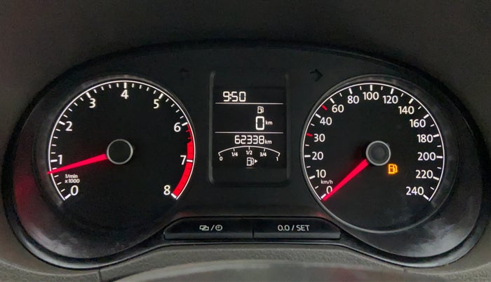 2016 Volkswagen Vento HIGHLINE PETROL, Petrol, Manual, 62,549 km, Odometer Image