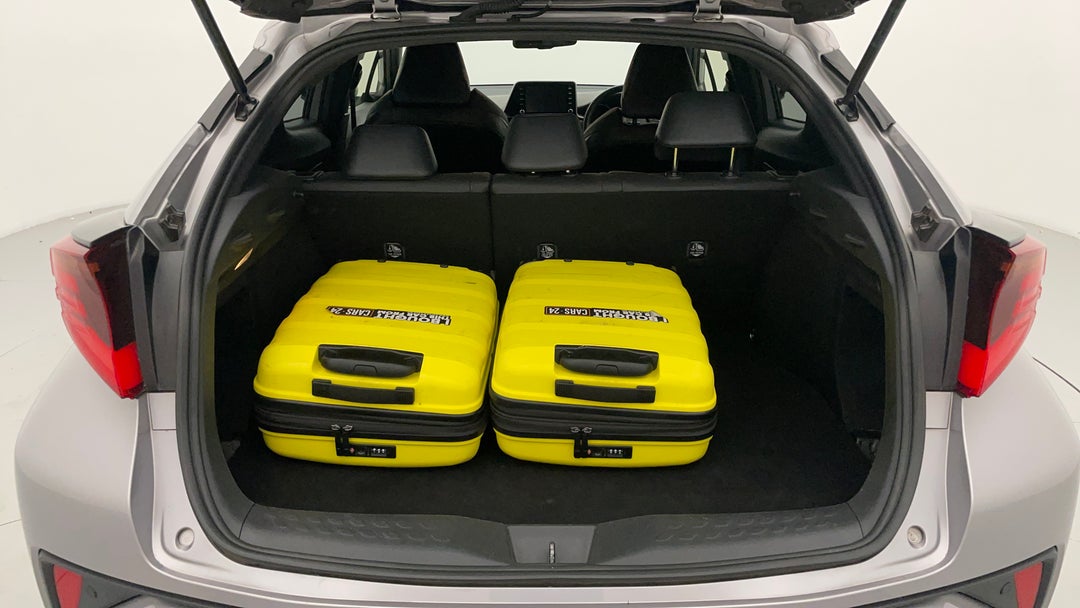 Boot Inside View with Luggage