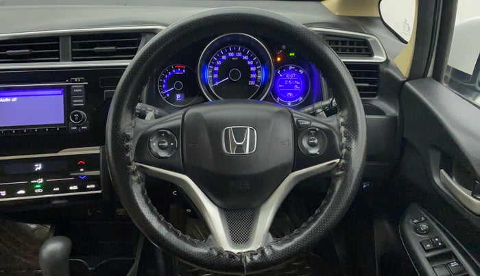 2019 Honda Jazz 1.2L I-VTEC V CVT, Petrol, Automatic, 15,375 km, Steering Wheel Close Up