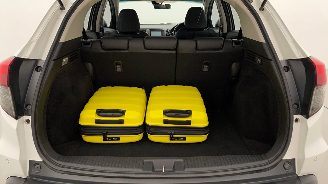 Boot Inside View with Luggage