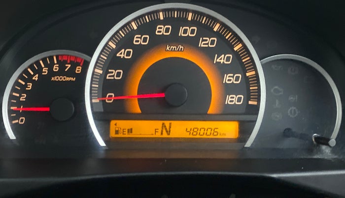 2016 Maruti Wagon R 1.0 VXI AMT, Petrol, Automatic, 48,397 km, Odometer Image