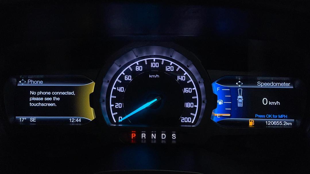 2016 Ford Ranger Xlt 3.2 (4x4), Automatic, 120655 km, Odometer View