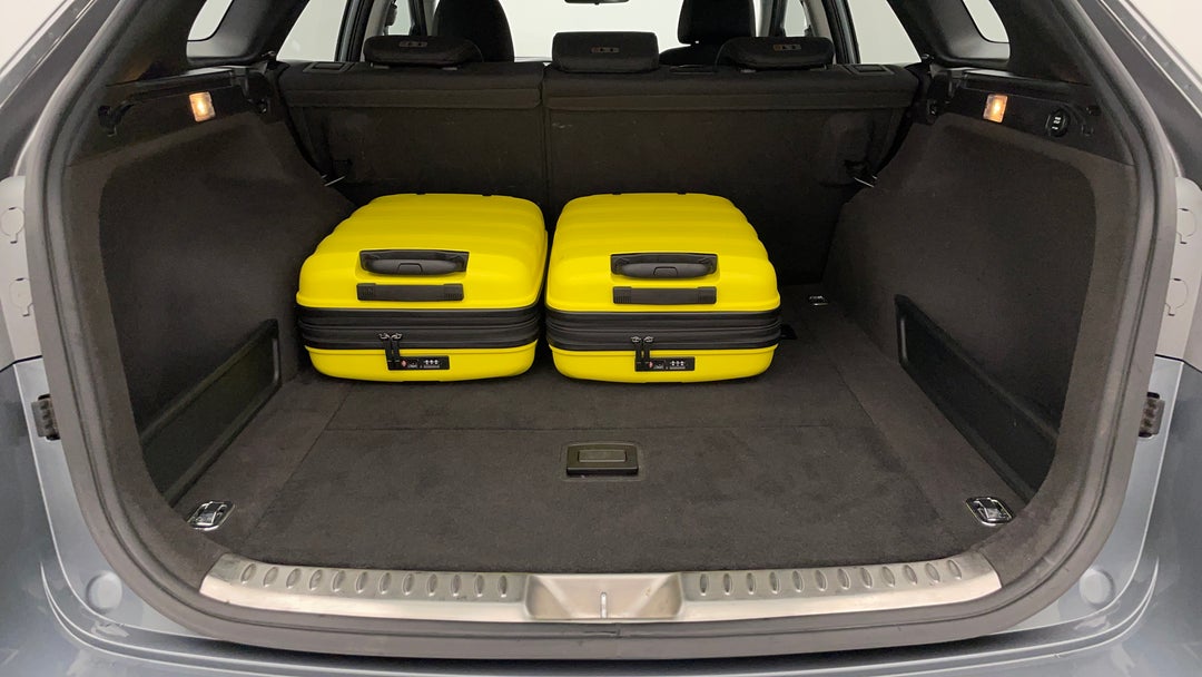 Boot Inside View with Luggage