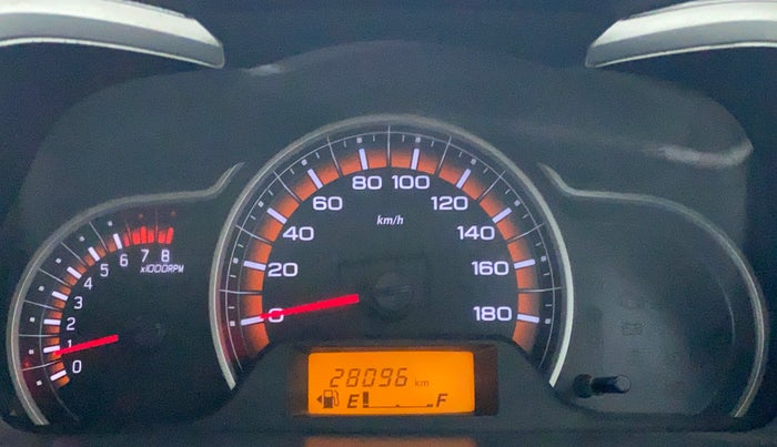 2016 Maruti Alto K10 VXI P, Petrol, Manual, 28,156 km, Odometer Image