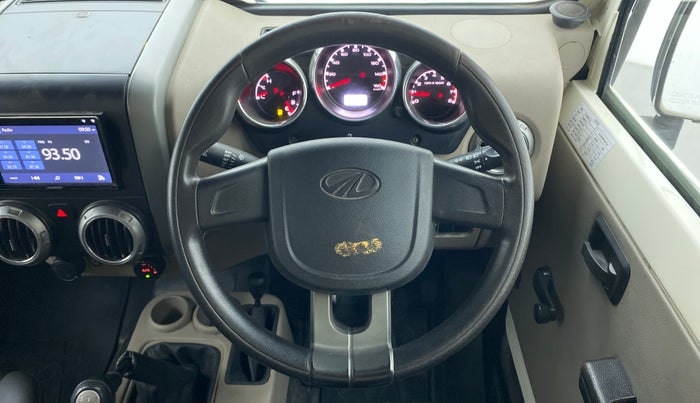 2018 Mahindra Thar CRDE 4X4 BS IV, Diesel, Manual, 32,910 km, Steering Wheel Close Up